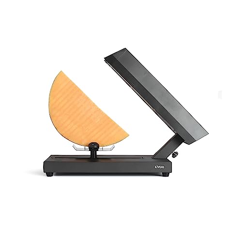 Traditionelle raclette maschine 1/2 rad 400w - doc231 von Livoo feel good moments