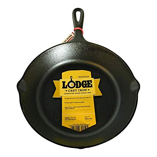 Lodge Mfg L5SK3 Logic-Pfanne, Seasoned Gusseisen, 1?3/4 x 8-in. 3 von Lodge