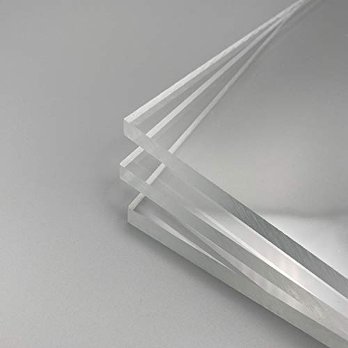 Acrylglas XT PLEXIGLAS® Zuschnitt Größe wählbar Platte Scheibe transparent 3mm 4mm 5mm 6mm 8mm Stärke 24h Versand (6mm, 400x600 mm) von Löffert Kunststoffe