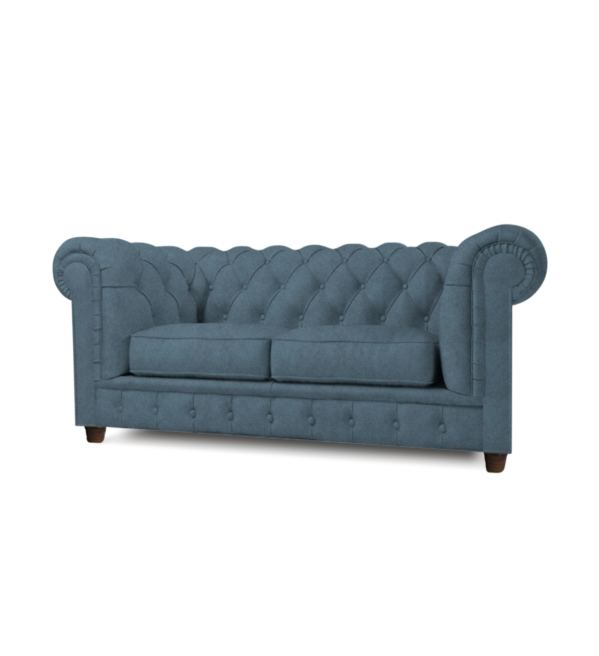 TRESPIANO 2-Sitzer Sofa im Chesterfield-Stil Stoffauswahlmöglichkeiten von LoftMarkt