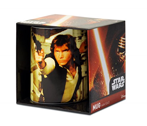 Logoshirt Star Wars - Han Solo Shooting Porzellan Tasse - Kaffeebecher - farbig - Lizenziertes Originaldesign von Logoshirt