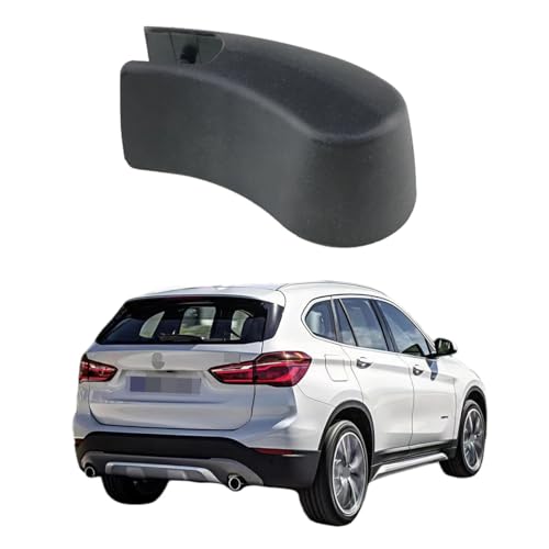 LohxA Auto Heckscheibenwaschanlage Wischerarm Mutter Abdeckkappe für BMW X1 F48 2016-2022,A-One Pack von LohxA