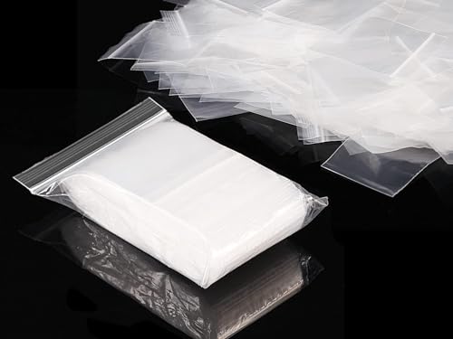 Druckverschlussbeutel zipper baggies 300 Stück Plastikbeutel 9x6cm klein tütchen plastiktüten ziplock zip beutel baggys wiederverwendbar tüten groß wiederverschließbare von Lonely high heels