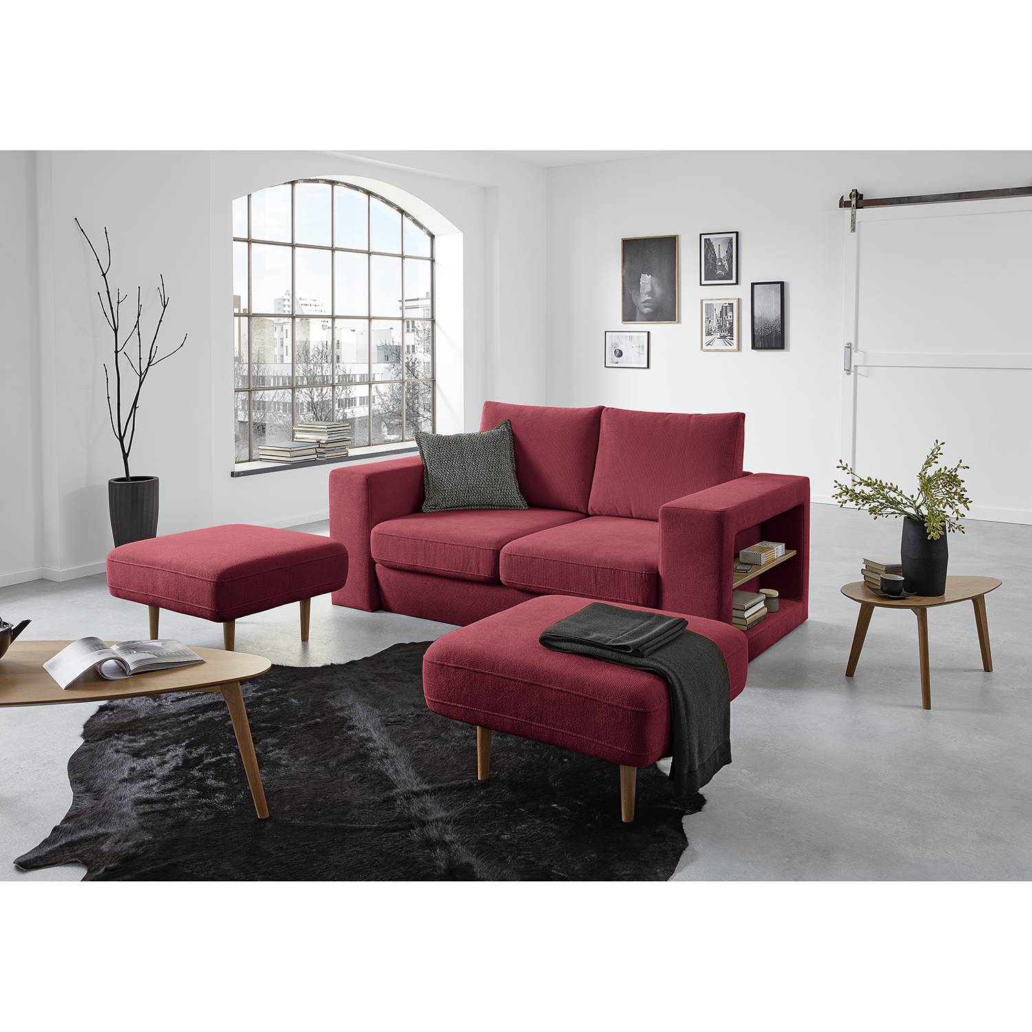 Sofa Looks V-2 (2-Sitzer) von Looks by Wolfgang Joop