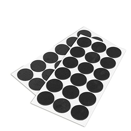 LouMaxx Antirutsch Pads selbstklebend | 36 x Anti Rutsch Möbelstopper schwarz, rund Ø 35 mm | rutschhemmend mit extra starkem Halt von LouMaxx