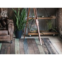 Alter Haus Linoleum Teppich, Grüne Vinyl Bodenmatte, Braune Holz Matte, Dekorative Komfort Kinderzimmer Teppich von LovftWave