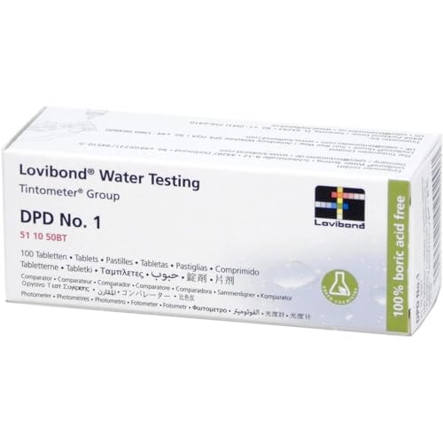 Lovibond DPD No 1 bezpłatne tabletki z chlorem von Lovibond