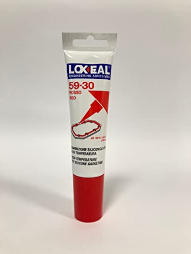 LOXEAL 59-30 Flüssigdichtung, 75 ml, Rot, Silikon, hohe Temperaturen von Loxeal