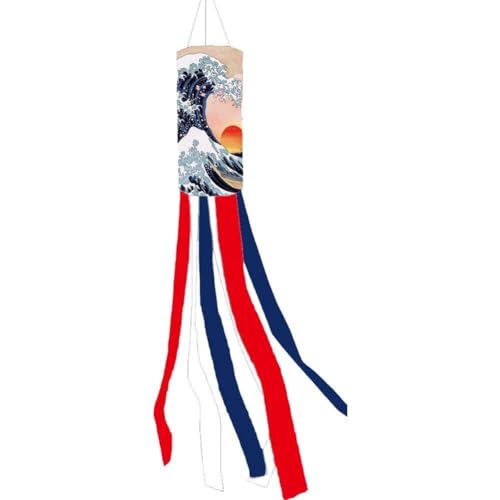 Japanische Windsock -windsock -wasserdichte Windrichtung Flagge Leichte Windsock Hanging Flaggen Für Restaurant Gartendekoration von Lpitoy