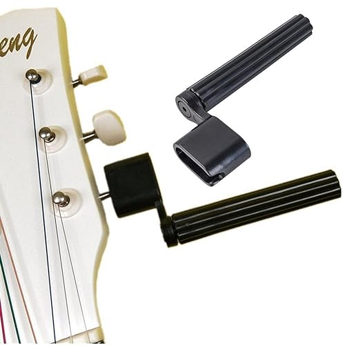 Lpitoy Plastikgitarrenschnur Wickler 2pcs Multifunktional Break Proof Gitarre Peg Wickler Für Gitarre Violin Ukulele von Lpitoy