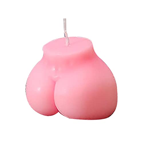 Big Ass Buttocks Aromatherapie Kerze Kunst Modellieren Schießen Requisiten Dekoration Dekorative Kerzen Adventskranz Ständer Modern (C, One Size) von Luckywaqng