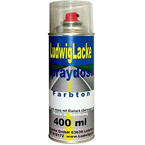 Ludwig Lacke Spraydose Autolack für Volvo 400ml im Farbton Silver Sand Metallic 419 Bj.93-00 von Ludwiglacke