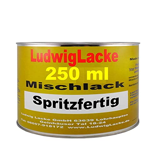 Ludwiglacke 250ml Autolack spritzfertig für VW Cosmicgruen met. LA6P von Ludwiglacke