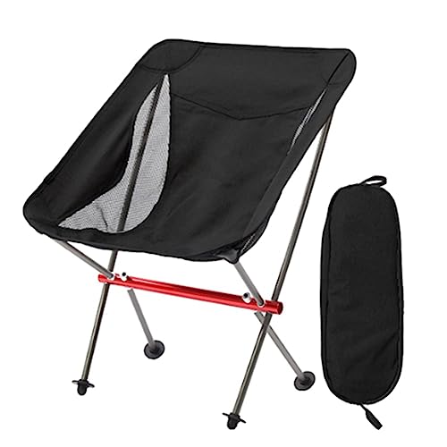 Luejnbogty 1 x Outdoor-Stuhl, verdickt, aus Aluminiumlegierung, faltbar, für Camping, Camping, Werkzeug von Luejnbogty