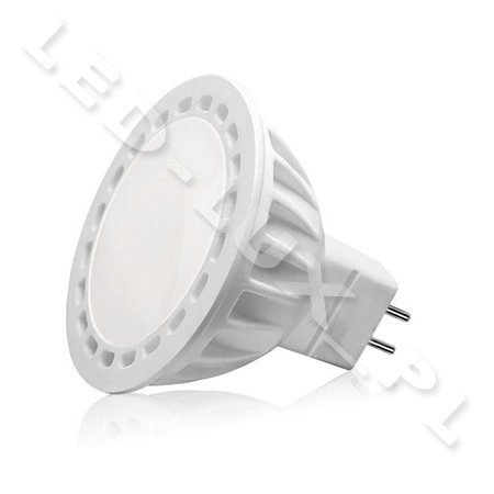 10x MR16 LED, MR16 12V, GU5.3 4,5W LED 12 SMD 2835 LED Lampe, MR16 LEDs mit milchig schutzglas 420LM 12V AC Warmweiss, 40W (10x Warmweiss) von LumenTEC