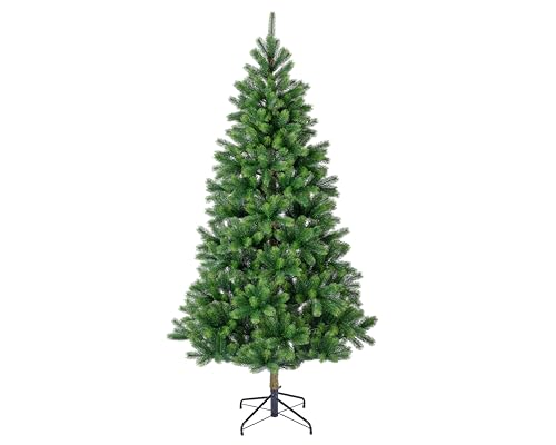 Lumineo Weihnachtsbaum, PVC-Metall, Verde, Dia132-H240cm von Lumineo