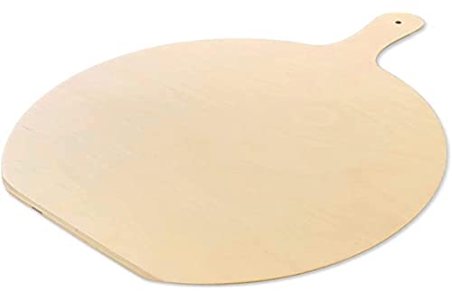 Lupia Pizzaschaufel aus Birkenholz mit Griff 35 x 46 cm von Lupia