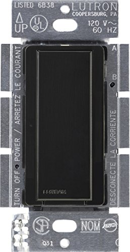 Lutron MA-S8AM-BL Maestro 8-Amp Multi-location/Single Pole Digital Light Switch, Black by Lutron von Lutron