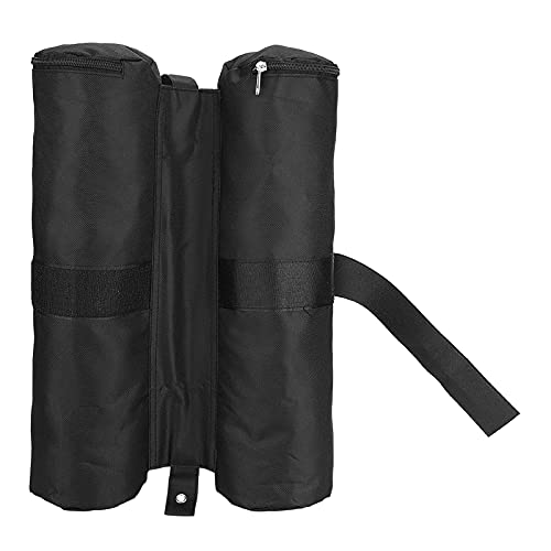 Lybunair Winddichte, gewichtete Sandsäcke für Feste Baldachinbeine, Pop-Up-Zelt mit Oxford-Material (Black) von Lybunair