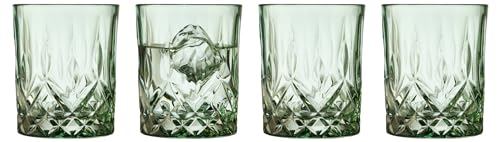 Lyngby Glas Sorrento Whiskyglas 32 cl 4 Stck. Grün von Lyngby Glas