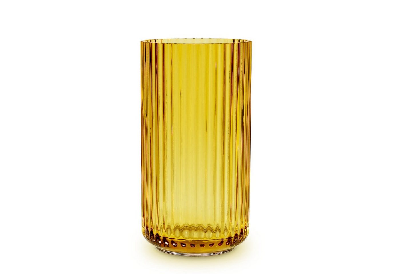 Lyngby Porcelæn Dekovase Glas Amber 15 cm von Lyngby Porcelæn