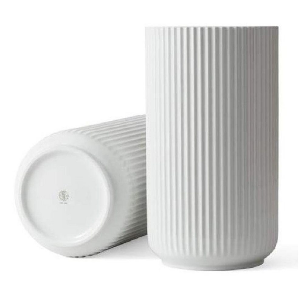 Lyngby Porcelæn Dekovase Porcelain Vase Porzellan Weiß (38cm) von Lyngby Porcelæn