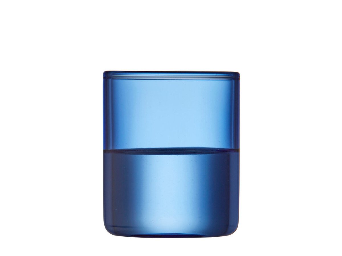 Lyngby Glas Messglas 2er-Set Torino blau von Lyngby Glas