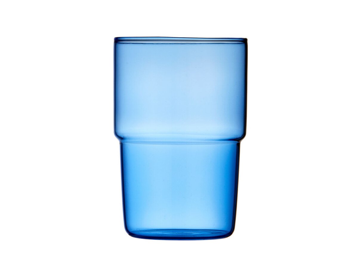 Lyngby Glas Trinkglas 2er-Set Torino blau von Lyngby Glas