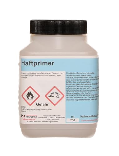 Haftprimer für Fliesendicht farblos aussen 250 ml von M+T POLYESTER