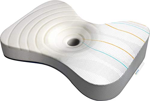 M line | Athletic Pillow | Kopfkissen - Nackenstütze Optimale Lüftung - Weiß - 50 x 35 cm von M LINE