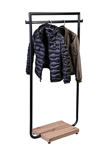 M2 Kollektion Chile Garderobe, Metall, Artisaneiche, 80x160x40 von M2 Kollektion