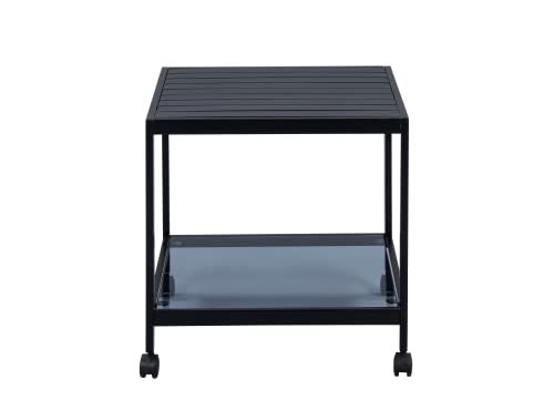 M2 Kollektion TAGO Couchtisch, Metall, schwarz, 50x50x50 von M2 Kollektion