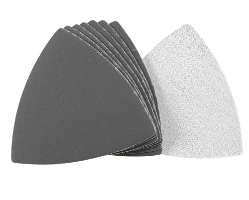 MACHSWON Polierschleifpapier passend für 3-1/2 oszillierende Multitools, Siliziumkarbid (trocken/nass) 1000 Körnung 8St. von MACHSWON