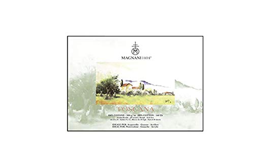 Magnani 1404 Block Aquarell Toscana 23 x 31 cm von MAGNANI