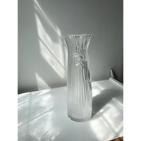 Lalique Jonquille Narzissen Klare Kristall Vase Modell 1257700 von MAM2020