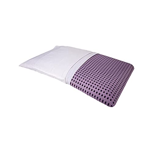 MAPE Duftkissen Nackenstützkissen viscoelastischer Thermo-Soft-Schaum Kissen mit 100% Baumwollbezug (Lavendel, 73 x 43 x 13,8 cm) von MAPE