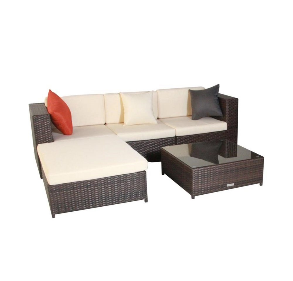 MASILY Gartenlounge-Set Poly Rattan Gartenmöbel Barcelona, Gartenlounge Sitzgruppe von MASILY