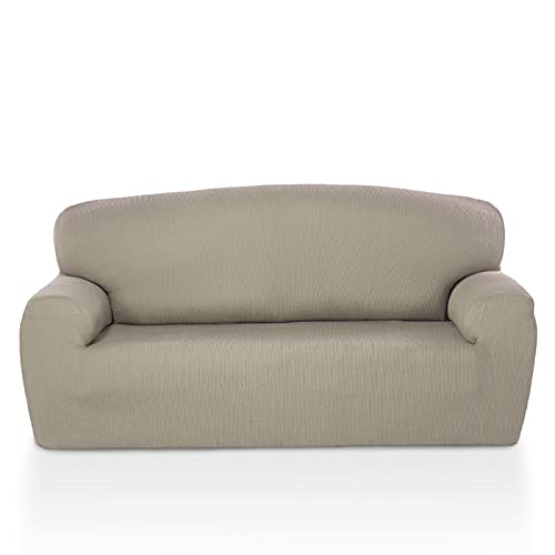 MAXIFUNDAS - Elastischer Sofabezug Strada 1-Sitzer BEIG von MAXIFUNDAS FUNDAS DE SOFA & CHAISE LONGUE