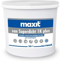 maxit san Superdicht 1/2K plus - Dickbeschichtung 2-k - 30 ltr + 2 kg von MAXIT