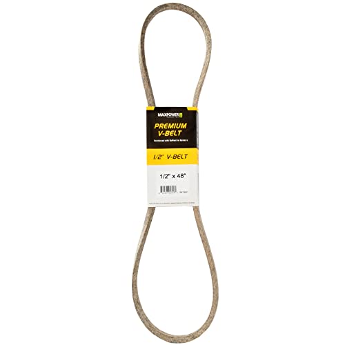 MAXPOWER Keilriemen 347491, Kevlar verstärkt, 1/2" x 48" - 4L480 - Aussenlänge L(a) 1220 mm. von MAXPOWER