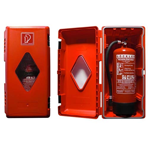 6kg Feuerlöscherschutzschrank Kunststoff Feuerlöscher Box Kasten Schrank von MBS-FIRE® von MBS-FIRE - Brandschutzfachhandel