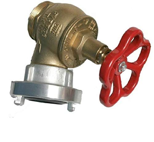 Wandhydrant Feuerhahn C-2“ Zoll Anschlussarmatur Ventil Schlauchanschlussventil von MBS-FIRE® von MBS-FIRE - Brandschutzfachhandel