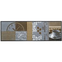Md-entree - md Entree Cook&Wash Eingangsmatte - Teppichmatte - Küchenteppich: 50x150 cm, coffee von MD-ENTREE