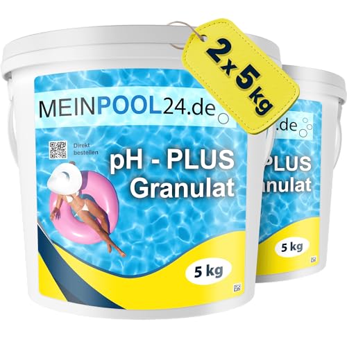 10 (2x5kg) kg pH-Heber Granulat für den Pool pH-Plus Granulat von Meinpool24.de