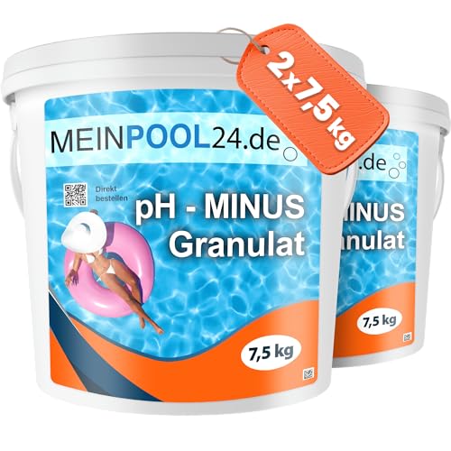 15 kg pH-Senker Granulat für den Pool pH-Minus Granulat von Meinpool24.de