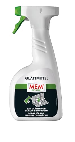 MEM Glättmittel zum Glätten und Modellieren von Dichtstofffugen, Anwendungsfertiges, 500-ml-Spray, Farblos von MEM