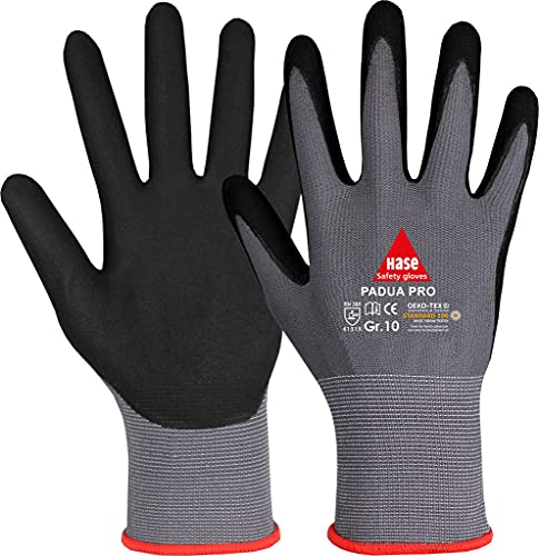 PADUA PRO, Montagehandschuh aus Nylon/Micro-Nitrilschaum Gr. 6-11, Kat. II, EN 388, OEKO-TEX 10 1 Paar von METALXACT