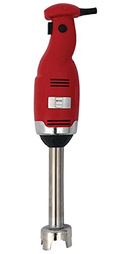 METRO Professional Stabmixer GSM1010, 250 W, 20 cm abnehmbarer Mixstab, Rot, 10 L von METRO Professional