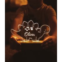 Dinosaurier Nachtlicht - Baby Individuelles Kinderzimmer Deko 1. Geschenk Mädchen Geschenke Für Kinder von MIBLE