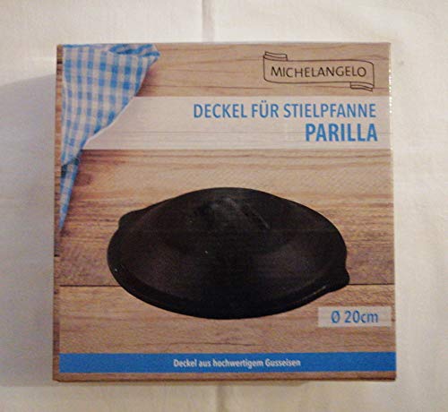 Michelangelo Deckel für Stielpfanne Parilla 20 cm Durchmesser von MICHELANGELO